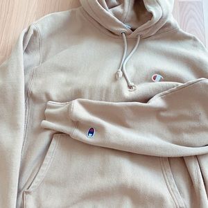 Champion tan hoodie